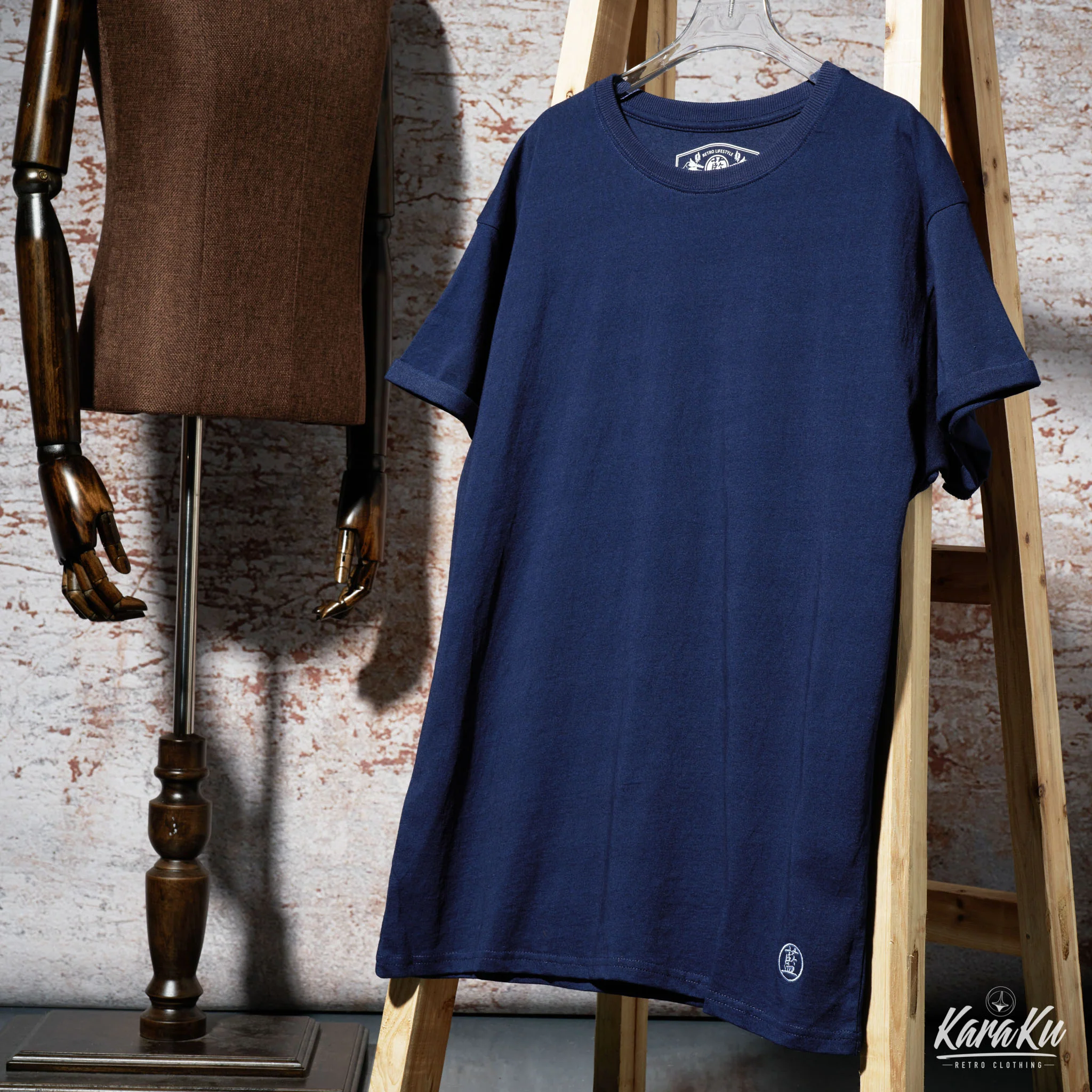 インディゴ Tシャツ - Image 3