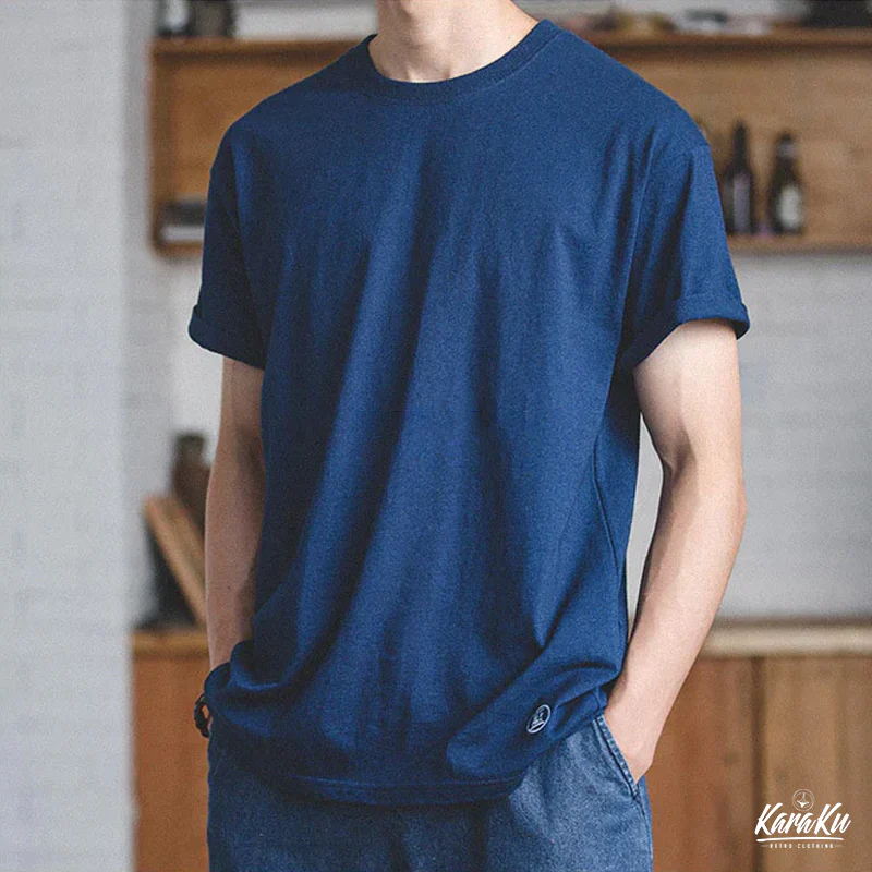 インディゴ Tシャツ - Image 7