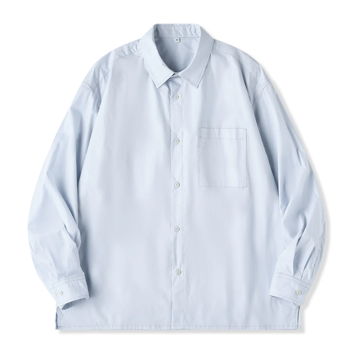 Cleanfit　四色展開コットン長袖ワークシャツ