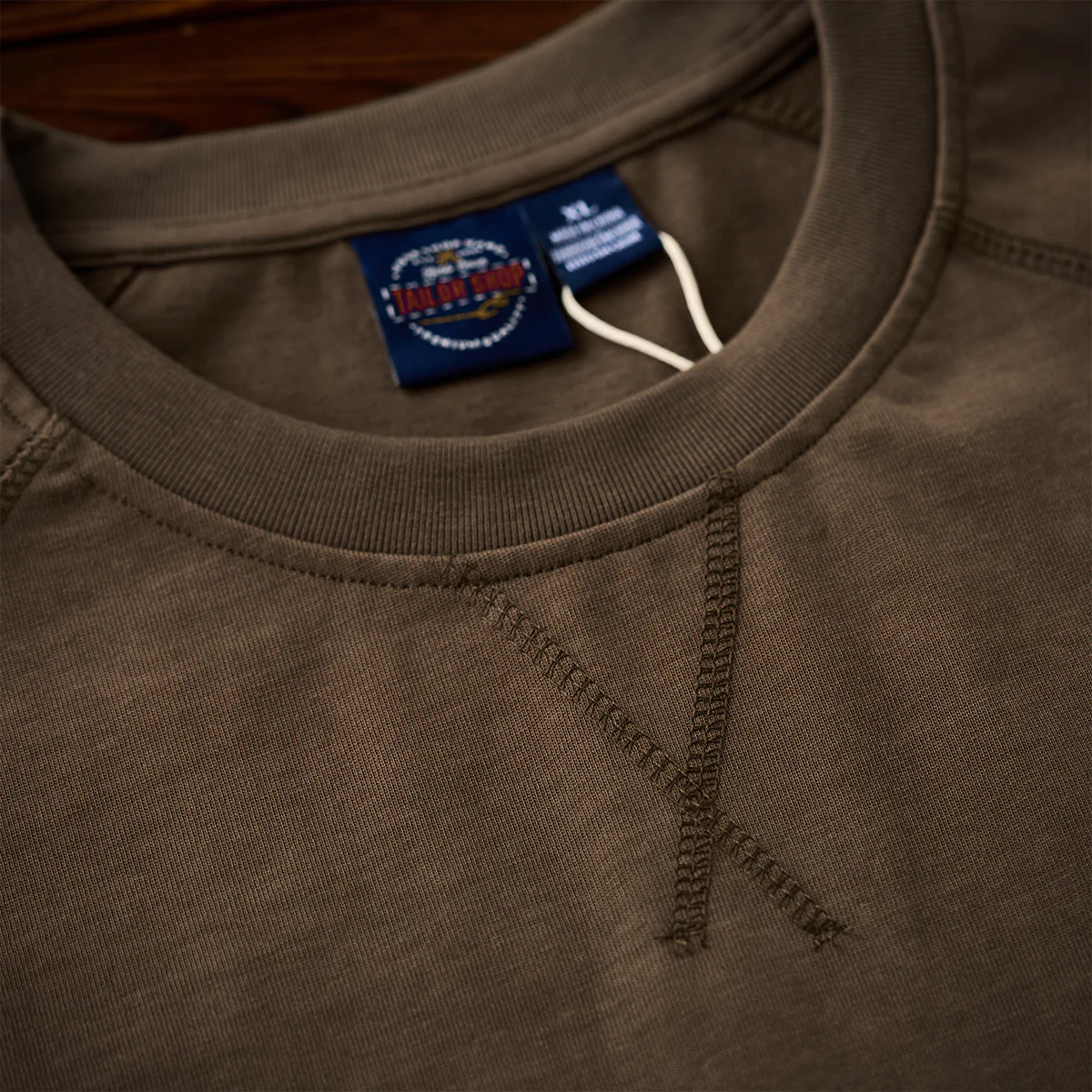 CLEANFIT Vガゼット入りラグランスリーブコットンTee - Image 13