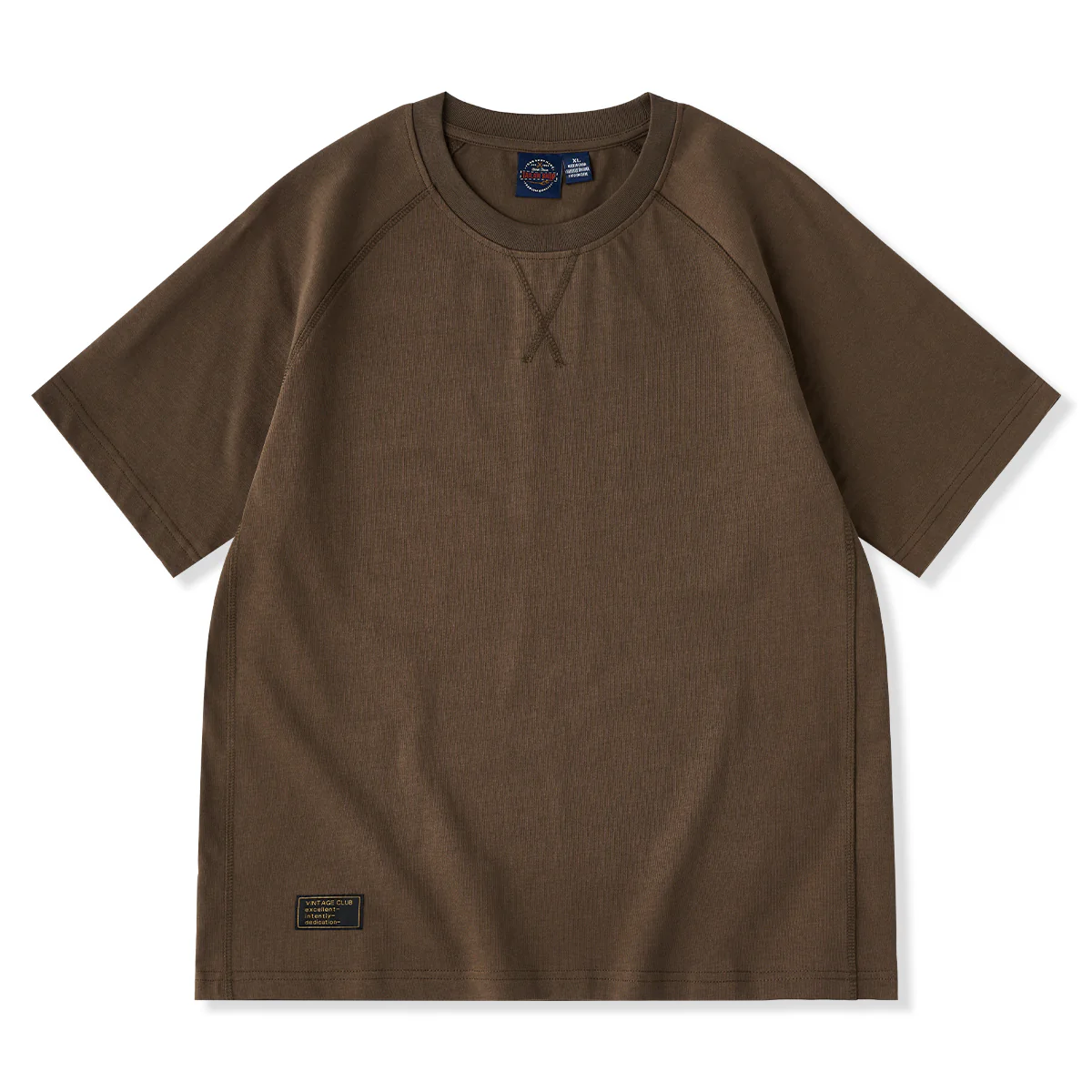 CLEANFIT Vガゼット入りラグランスリーブコットンTee - Image 2