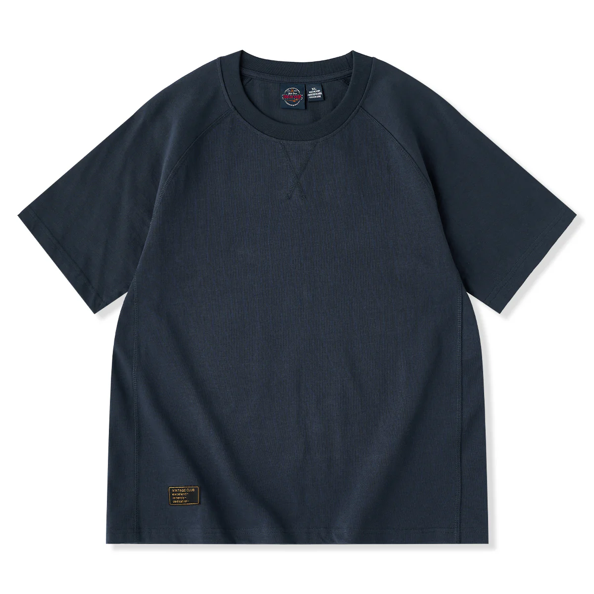 CLEANFIT Vガゼット入りラグランスリーブコットンTee - Image 3
