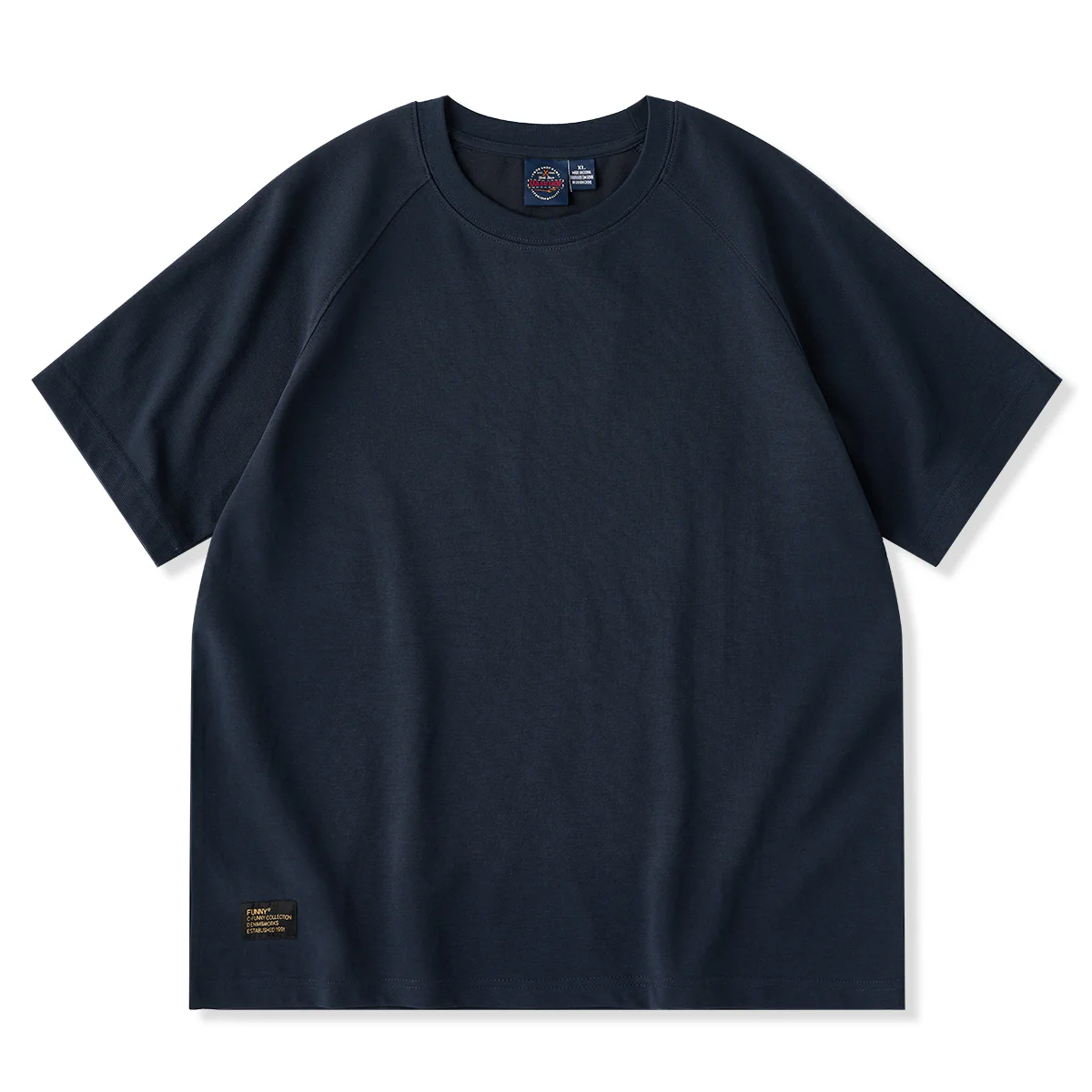 230gヘビーウェイト 無地ラグランスリーブTシャツ