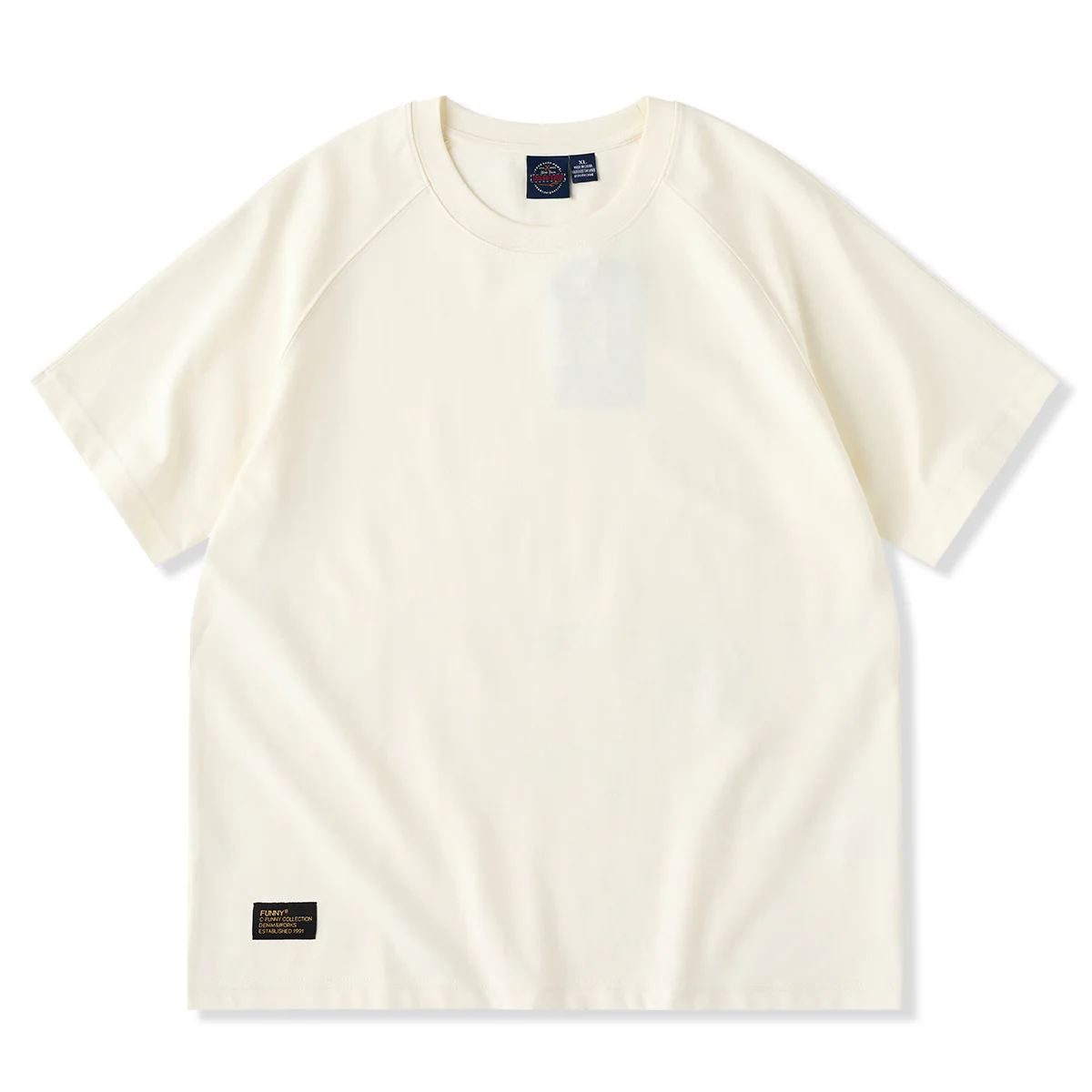 230gヘビーウェイト 無地ラグランスリーブTシャツ - Image 3