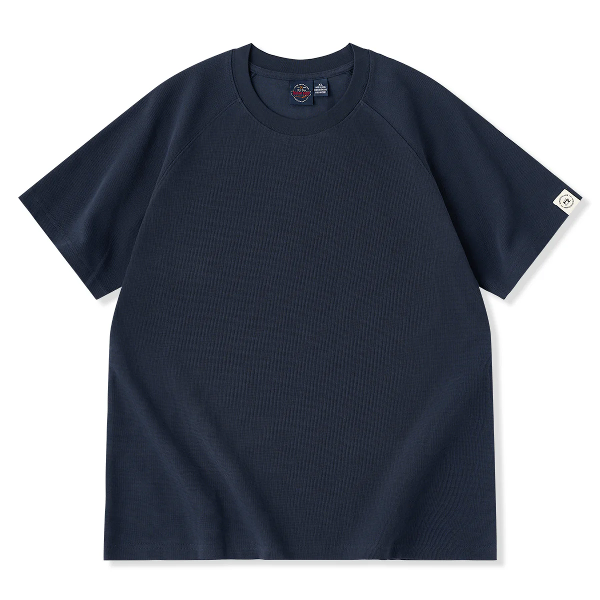 260gヘビーウェイト ワッフルラグランスリーブTシャツ - Image 2