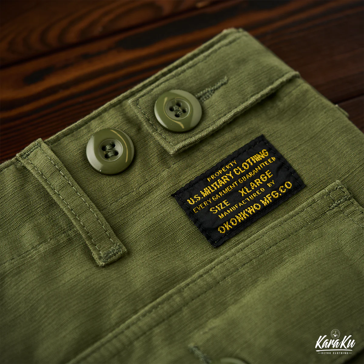 米軍OG-107復刻 コットンベイカーパンツ - Image 10