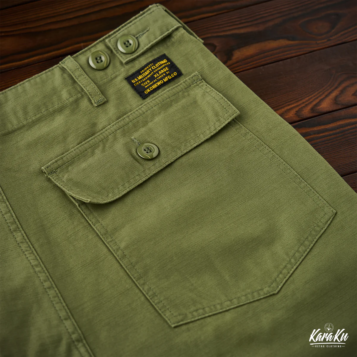 米軍OG-107復刻 コットンベイカーパンツ - Image 11