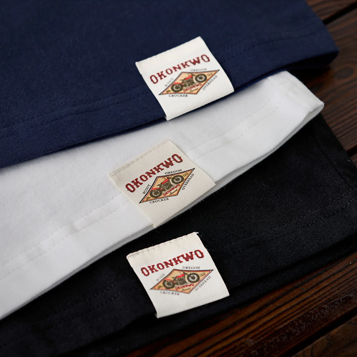 210gヘビーウェイト　バイカー定番抜染プリントコットンTee - Image 12
