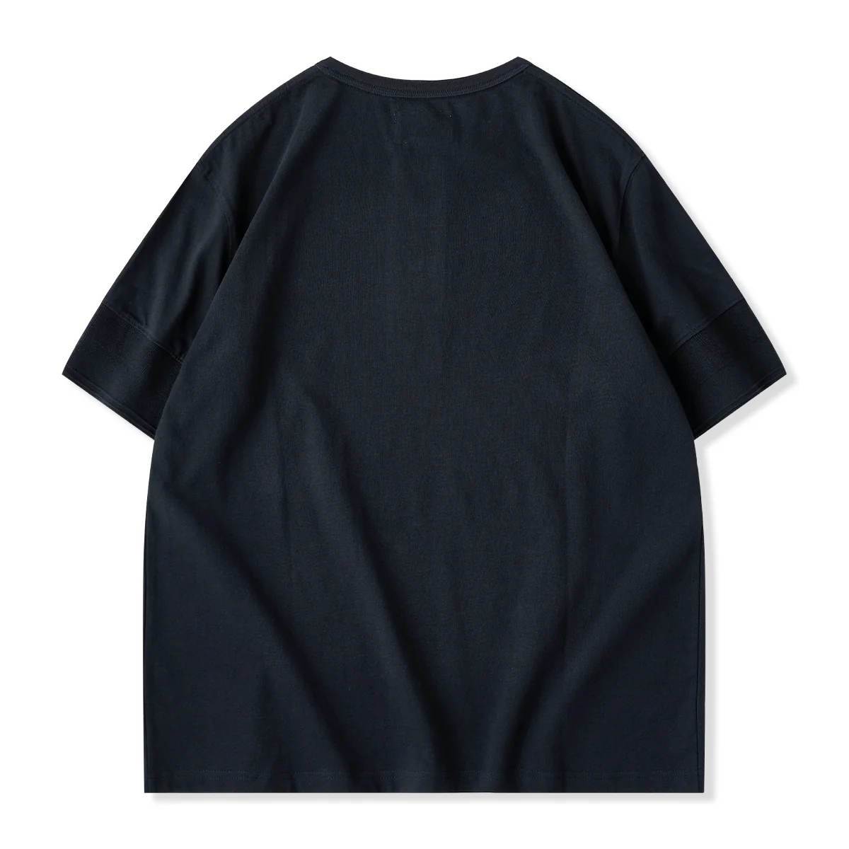 5色展開 前たてパッチ245gヘビーウェイトヘンリーTシャツ - Image 6