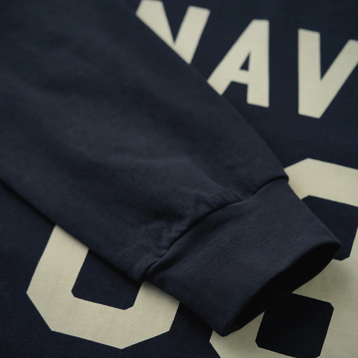 280ｇヘビーウェイト　「NAVY 68」プリントコットンロンＴ - Image 14