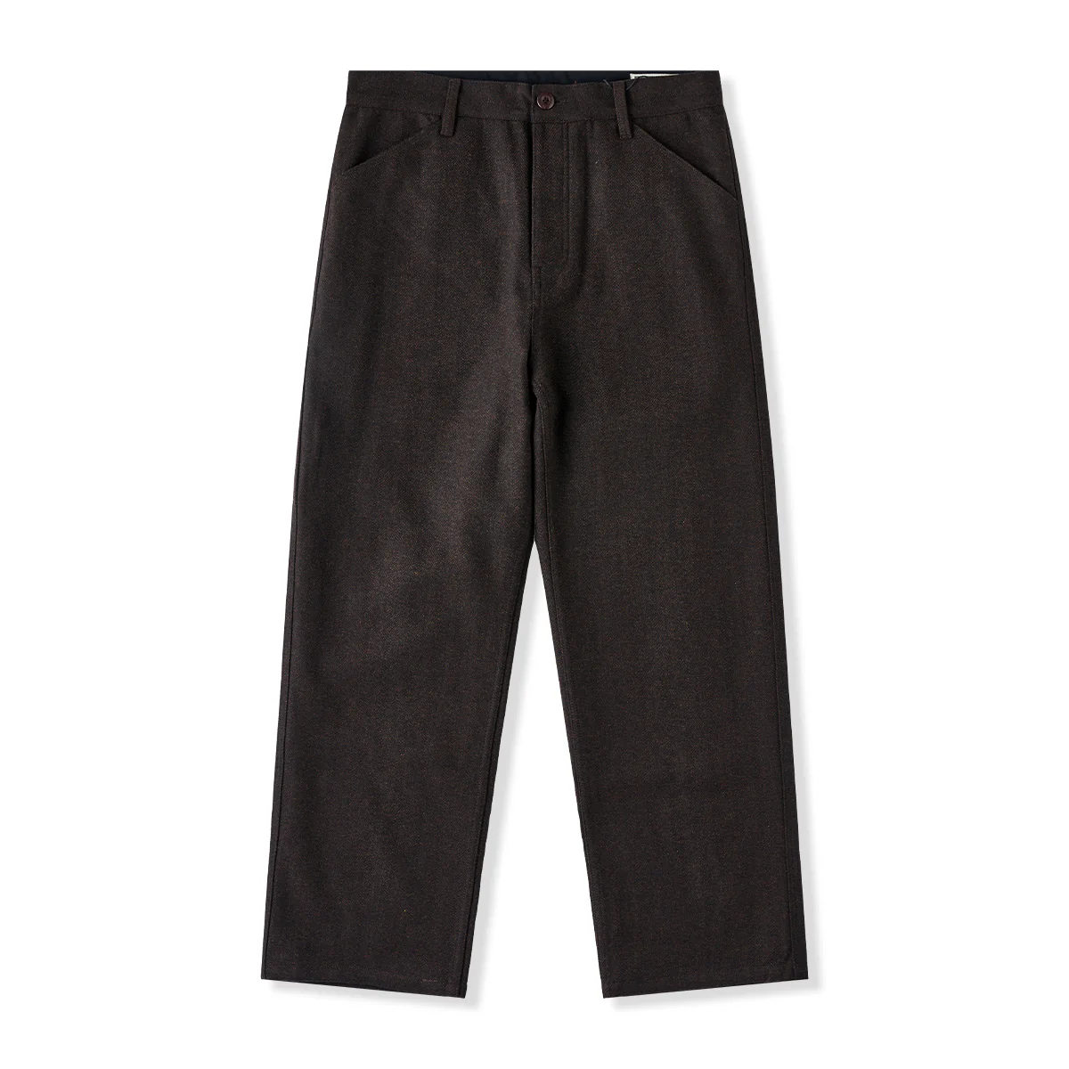 Business&Casual　ウール混ヘリンボーンツイルスラックス - Image 2