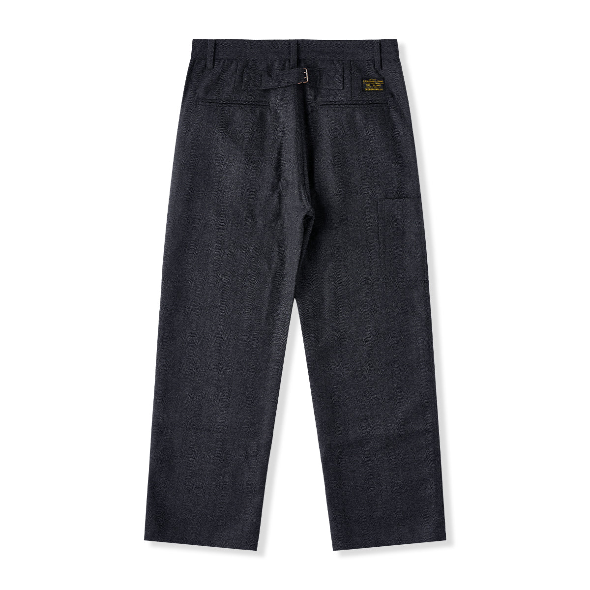 Business&Casual　ウール混ヘリンボーンツイルスラックス - Image 4