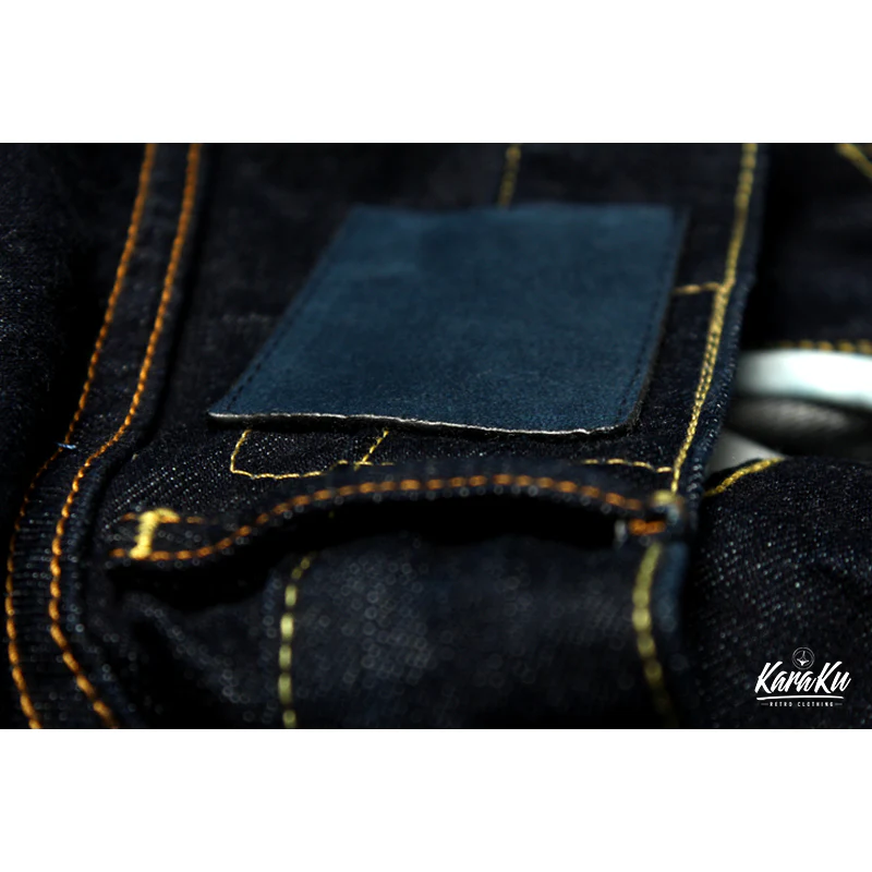 14oz 赤耳 ワンウォッシュデニムパンツ - Image 10