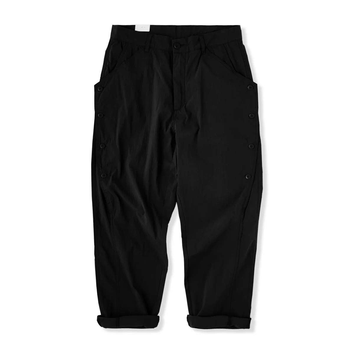 サイドボタン付き ミリタリーカーゴパンツ