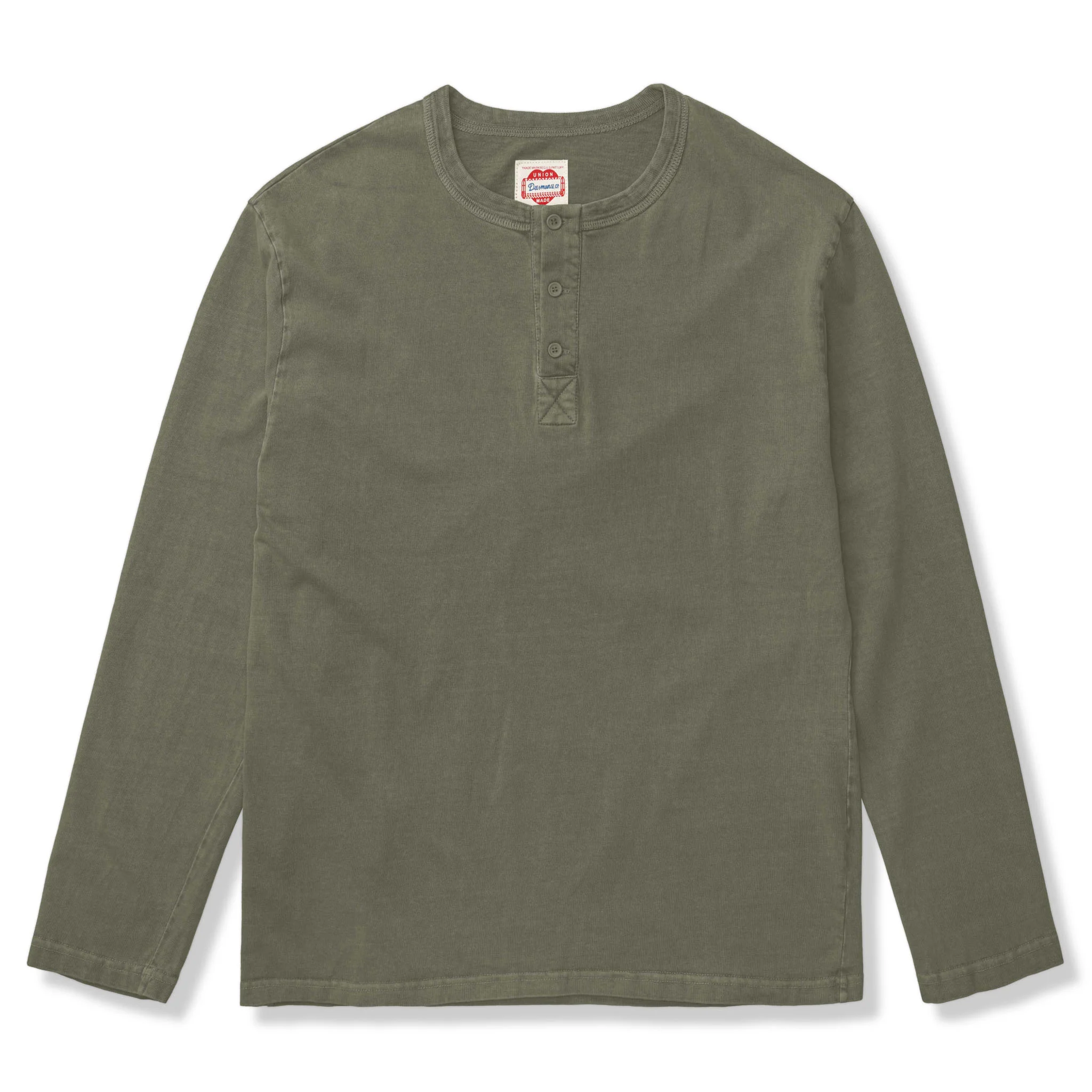 ウォッシュド加工 ヘビーウェイトヘンリーTシャツ