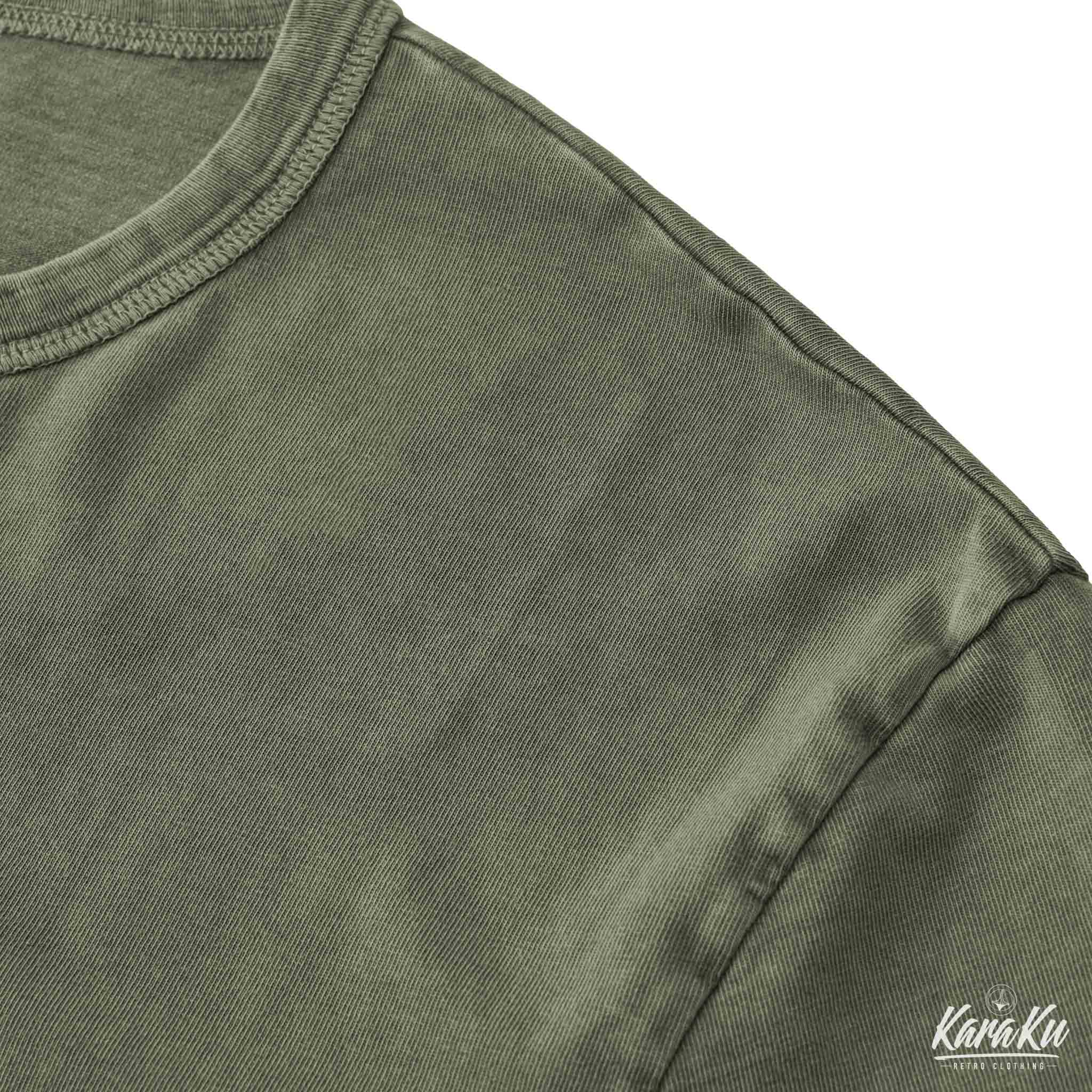 ウォッシュド加工 ヘビーウェイトヘンリーTシャツ - Image 15