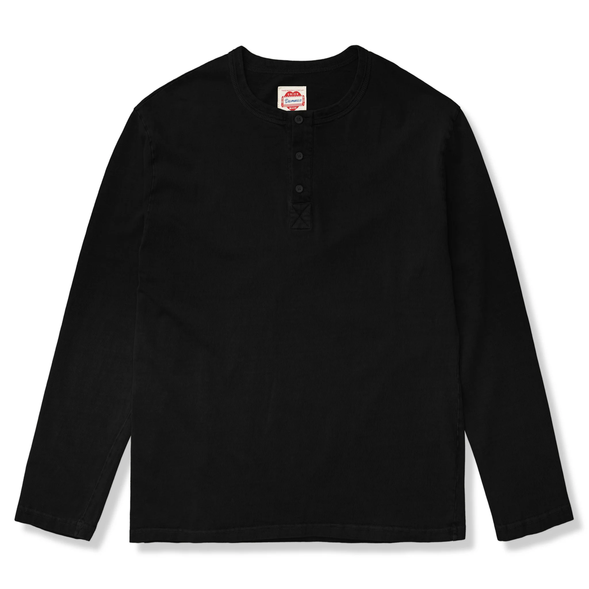 ウォッシュド加工 ヘビーウェイトヘンリーTシャツ - Image 3
