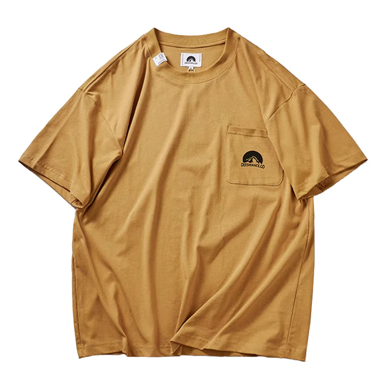 320gヘビーウェイト ドロップショルダーコットンTee