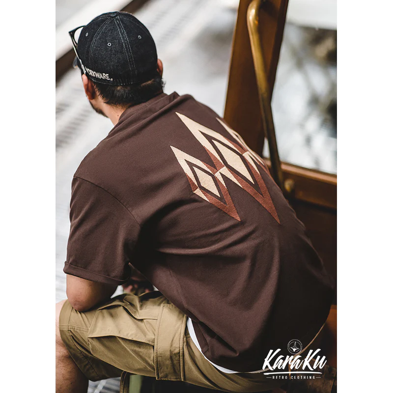 NAVAJO トーテム刺繡入りTシャツ - Image 7