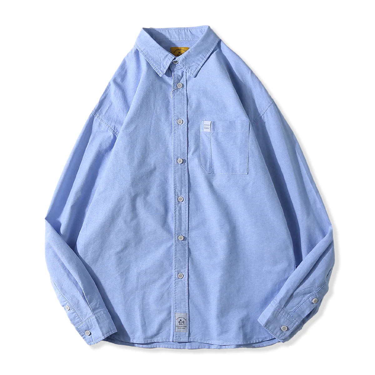 【大人気】Cleanfit 三色展開オックスフォード長袖シャツ - Image 2
