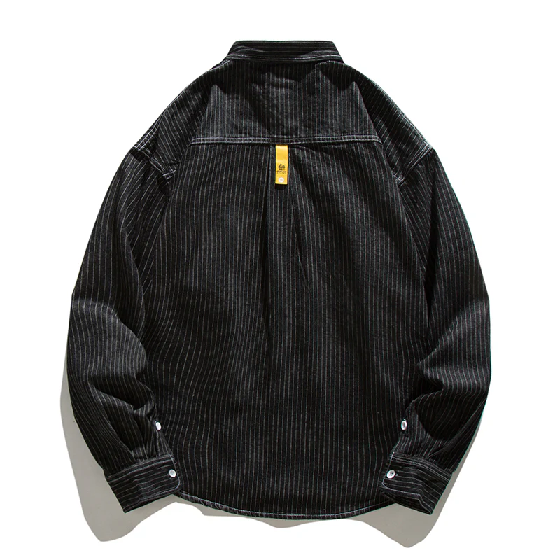 WABASH ウォバッシュストライプデニムシャツ - Image 4