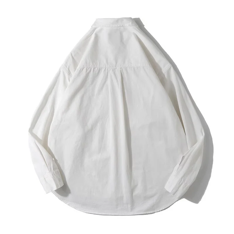 Cleanfit 無地三色ヘムライン長袖コットンシャツ - Image 6