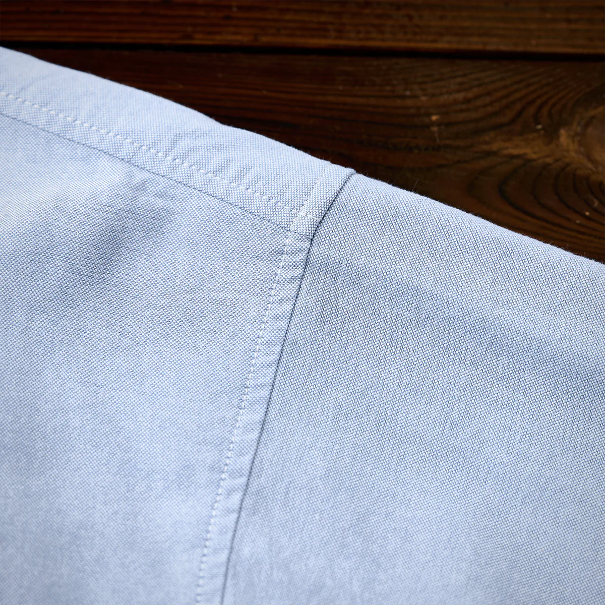 Cleanfit　赤ヒモ付き　刺繍入りオックスフォード長袖シャツ - Image 16