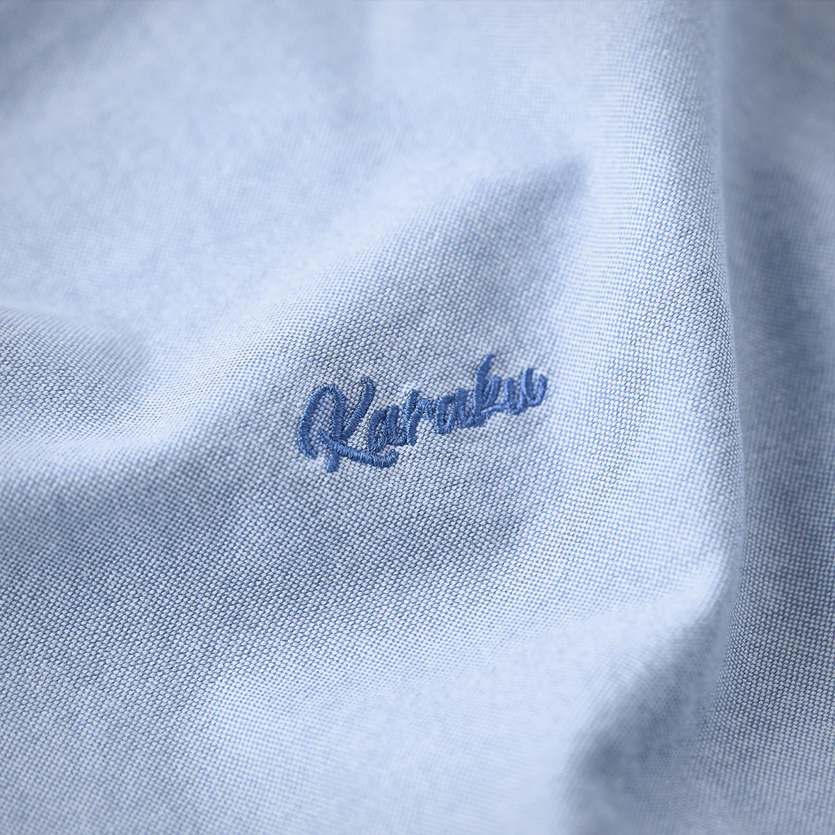 Cleanfit　赤ヒモ付き　刺繍入りオックスフォード長袖シャツ - Image 17