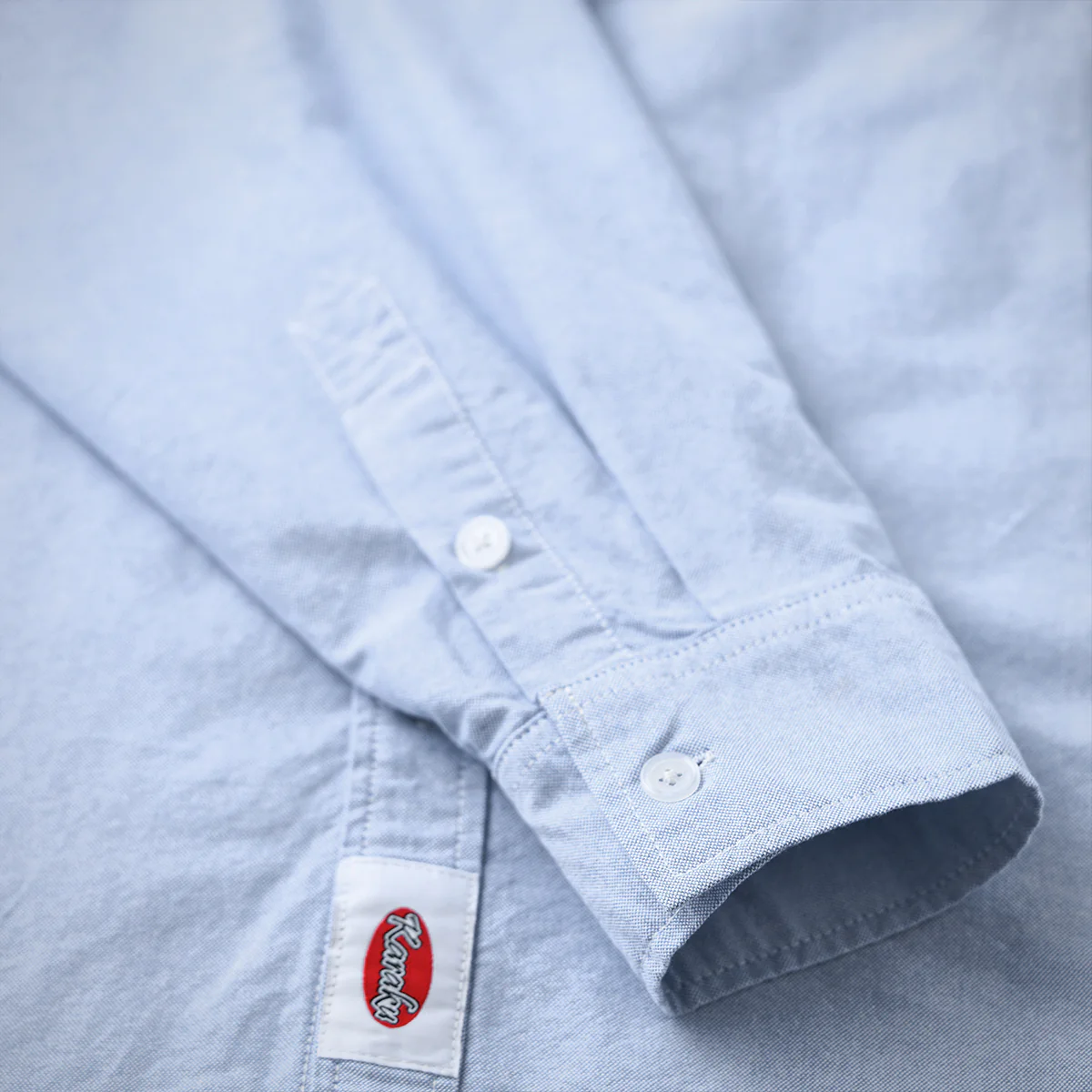 Cleanfit　赤ヒモ付き　刺繍入りオックスフォード長袖シャツ - Image 19