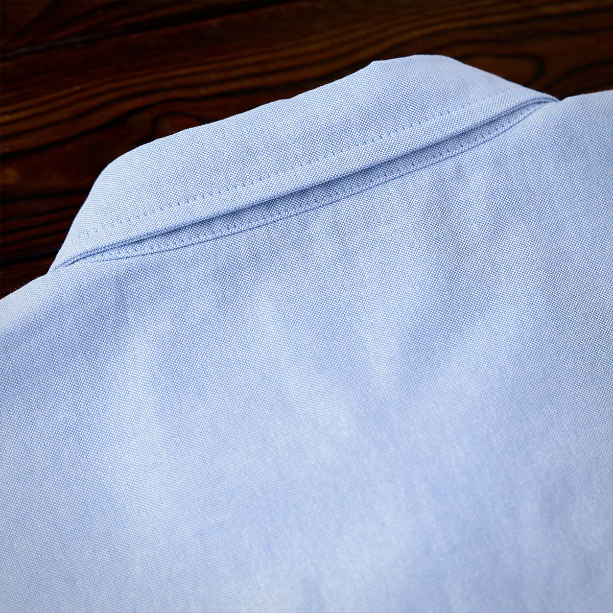 Cleanfit 赤ヒモ付き刺繍入りオックスフォード半袖シャツ - Image 15