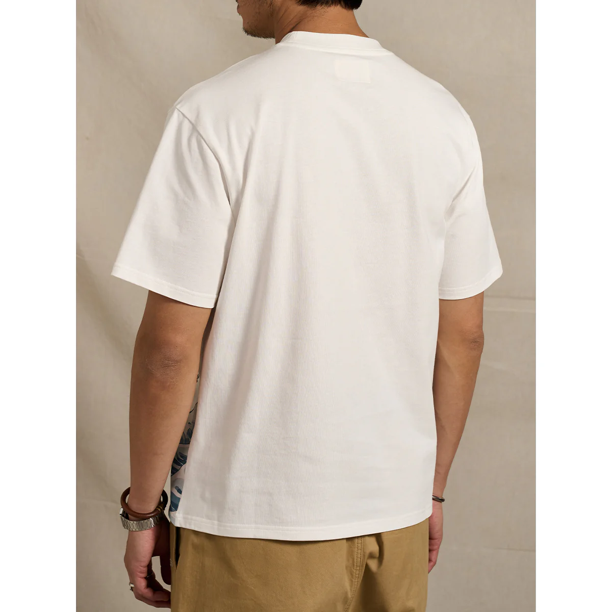 「KaraKux365CAT.ART」鯨と泳ぐ猫 浮世絵柄コットンTee - Image 8