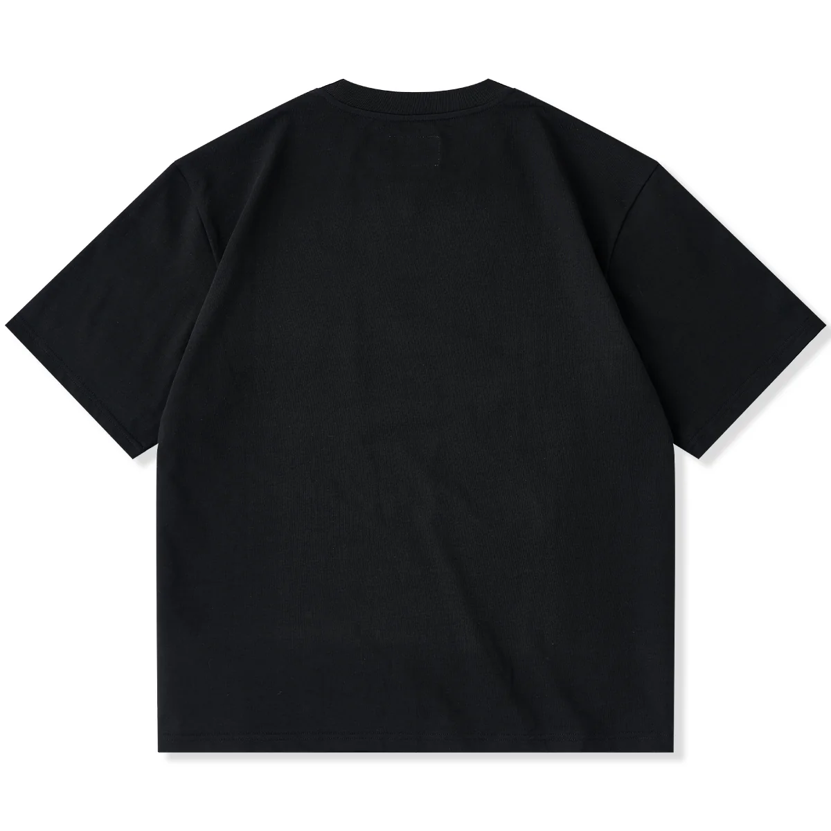「猫ラッパー」クラックプリント&KaraKu刺繡入りコットンTee - Image 2