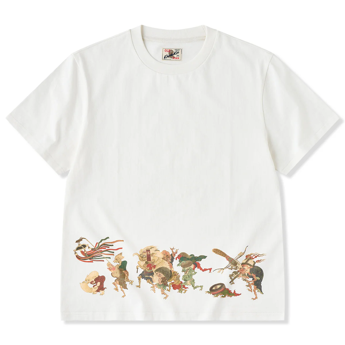 室町時代「百鬼夜行」プリントコットンベーシックTee