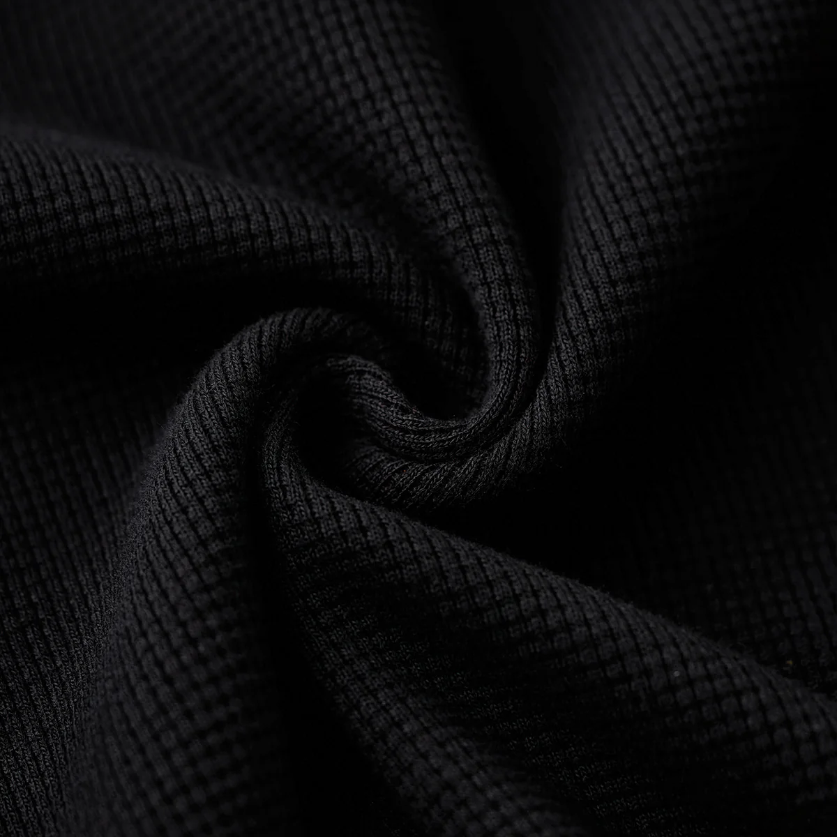 Vガゼット入り ワッフルラグランスリーブロングTシャツ - Image 14