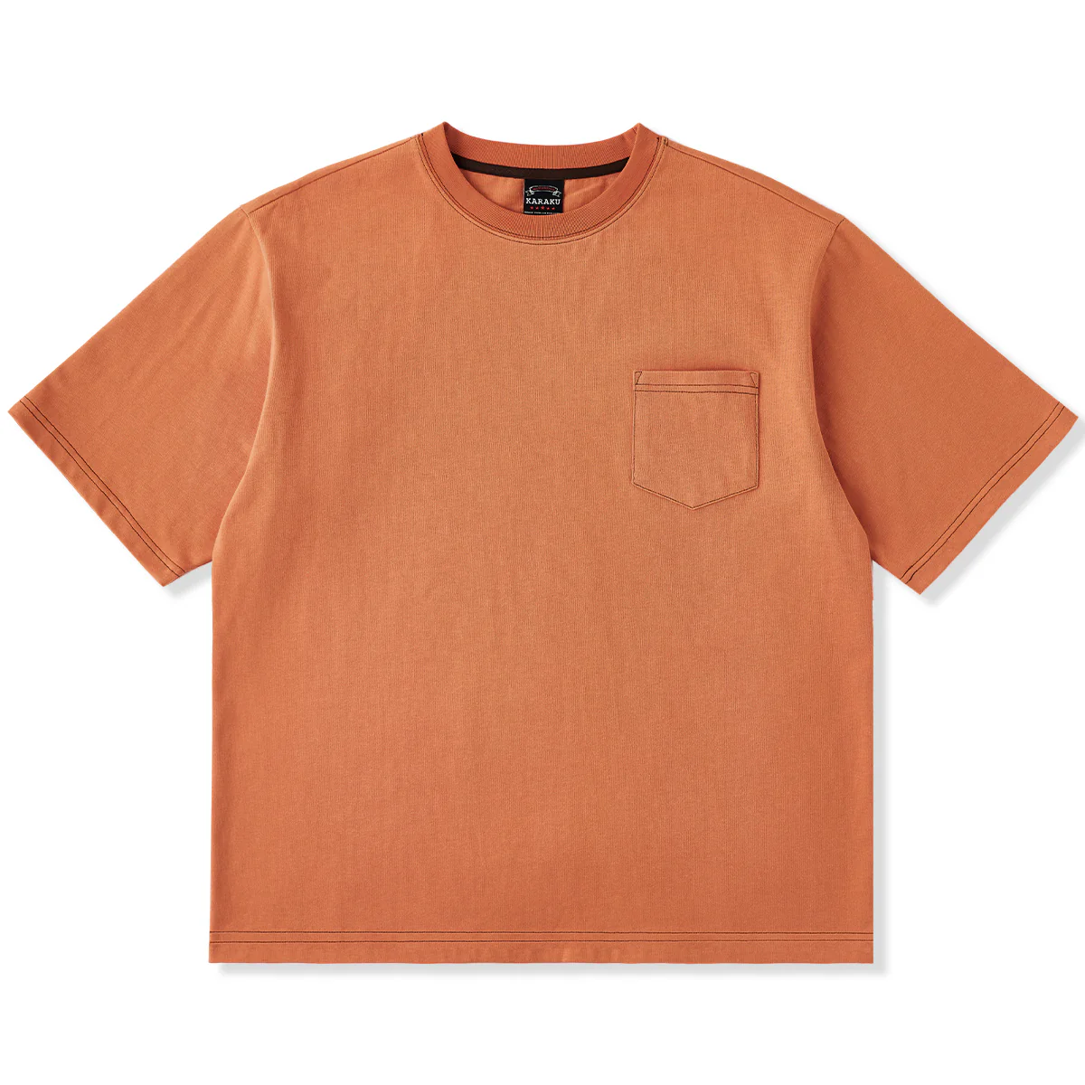 「骸骨・サマーバケーション」バックプリント入りコットンポケットTee - Image 2