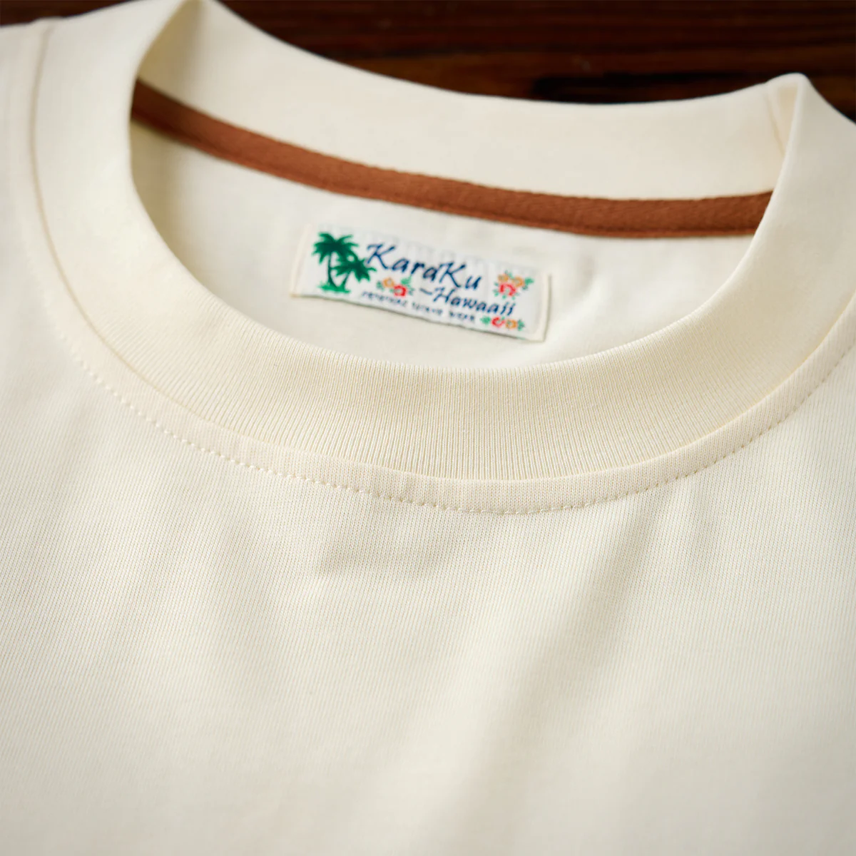 水彩風　ALOHA・トロピカルバックプリントコットンTシャツ - Image 8
