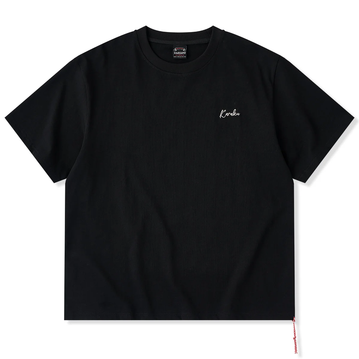 Karaku×川又聡「雪豹・足元に咲く色彩」プリント&Karaku刺繡入りコットンTee - Image 2