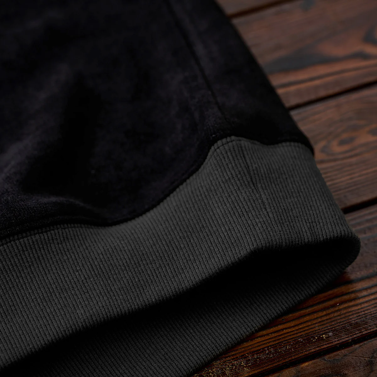 「KaraKu」刺繍入り　両面起毛フリースヘンリーネックスウェット - Image 13