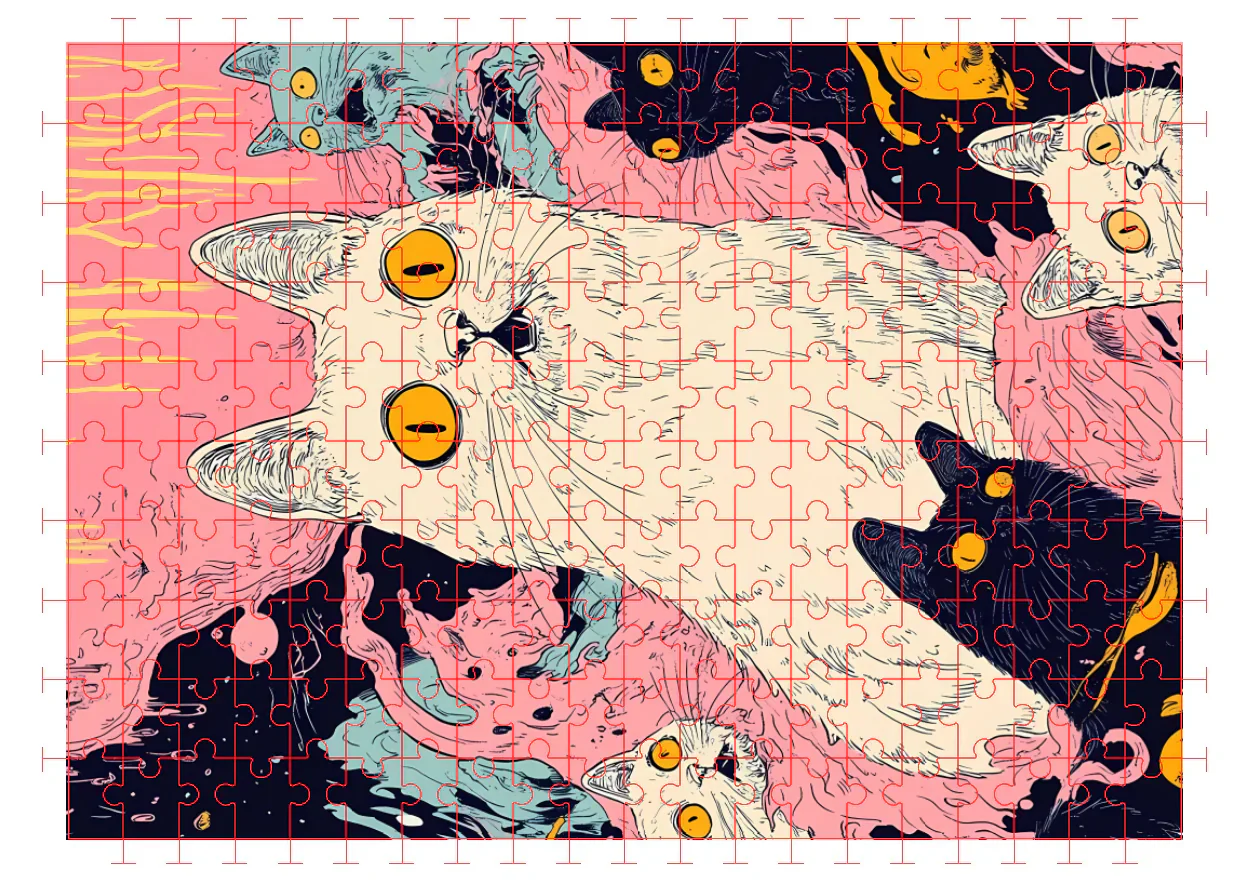 パズル 猫の空想宇宙