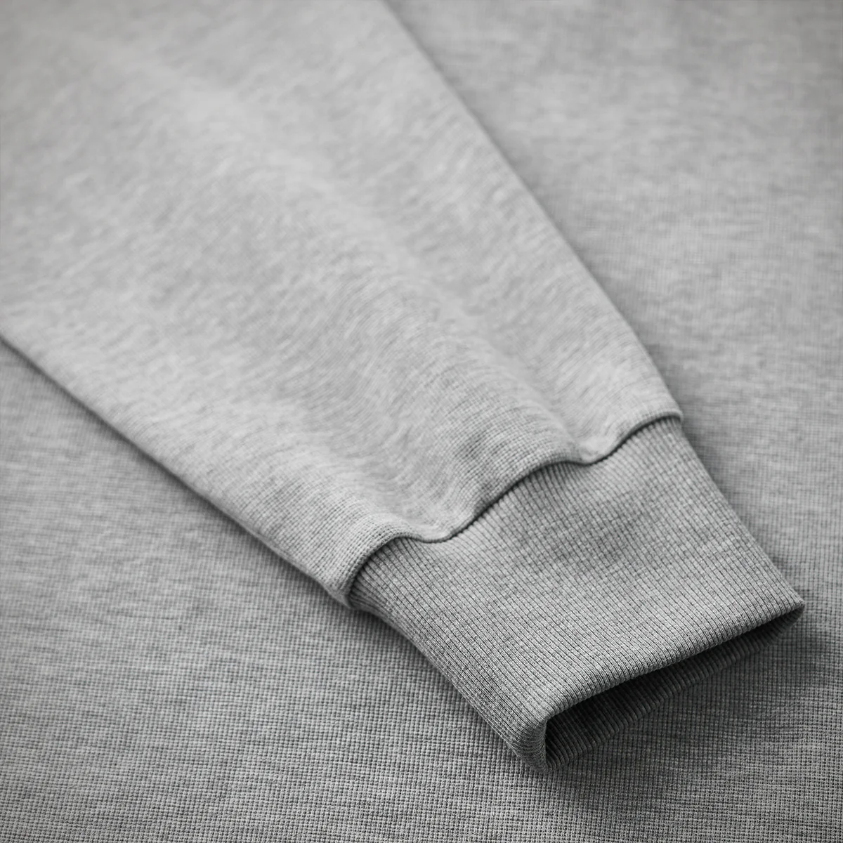 「STAY TRUE」刺繍ワッペン　ハーフジップフェイクレイヤードワッフルロンT - Image 10