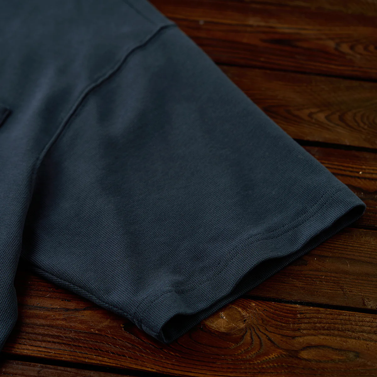 新色追加！「STAY TRUE」刺繍ワッペン　裾ドローコードワッフルTee - Image 10