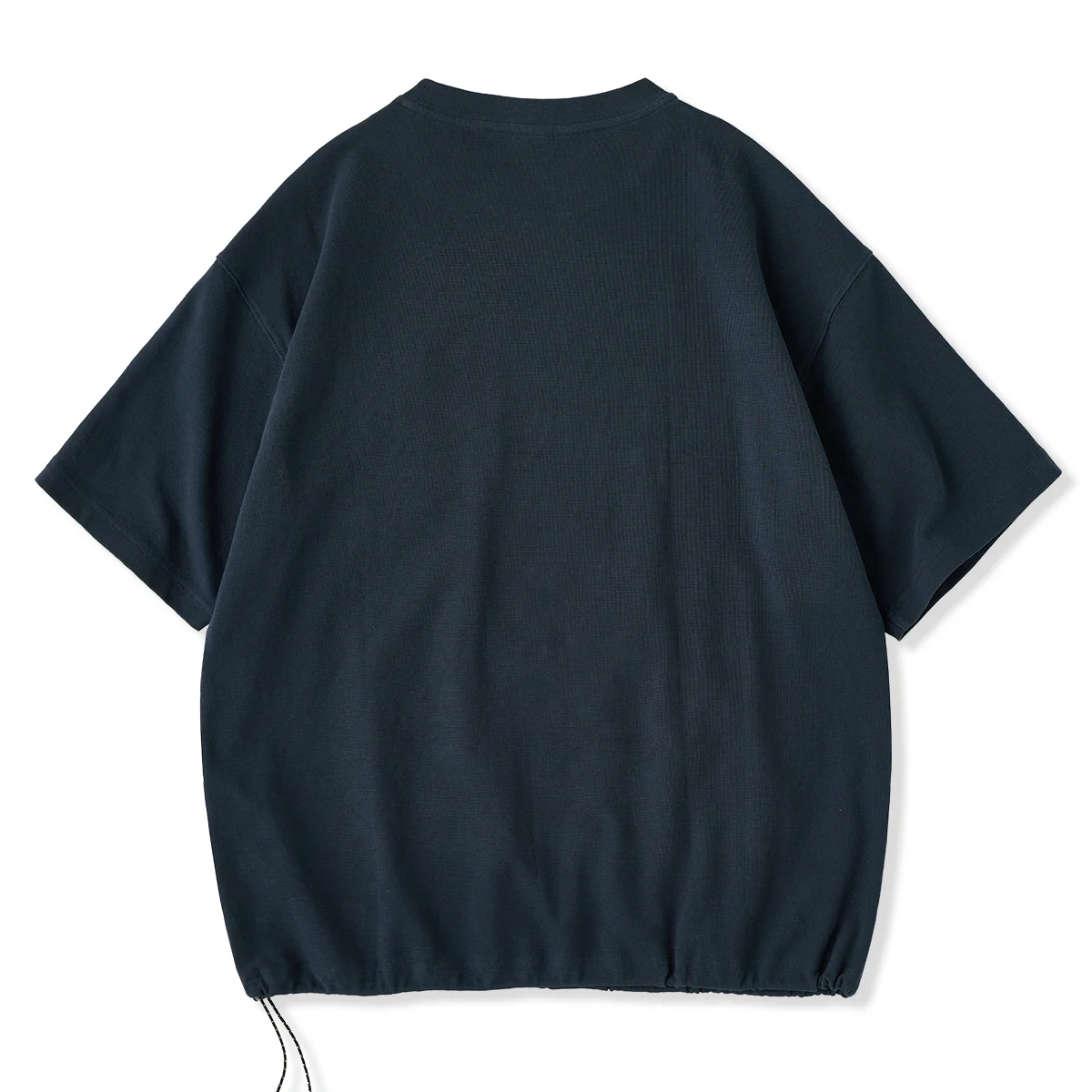 新色追加！「STAY TRUE」刺繍ワッペン　裾ドローコードワッフルTee - Image 3