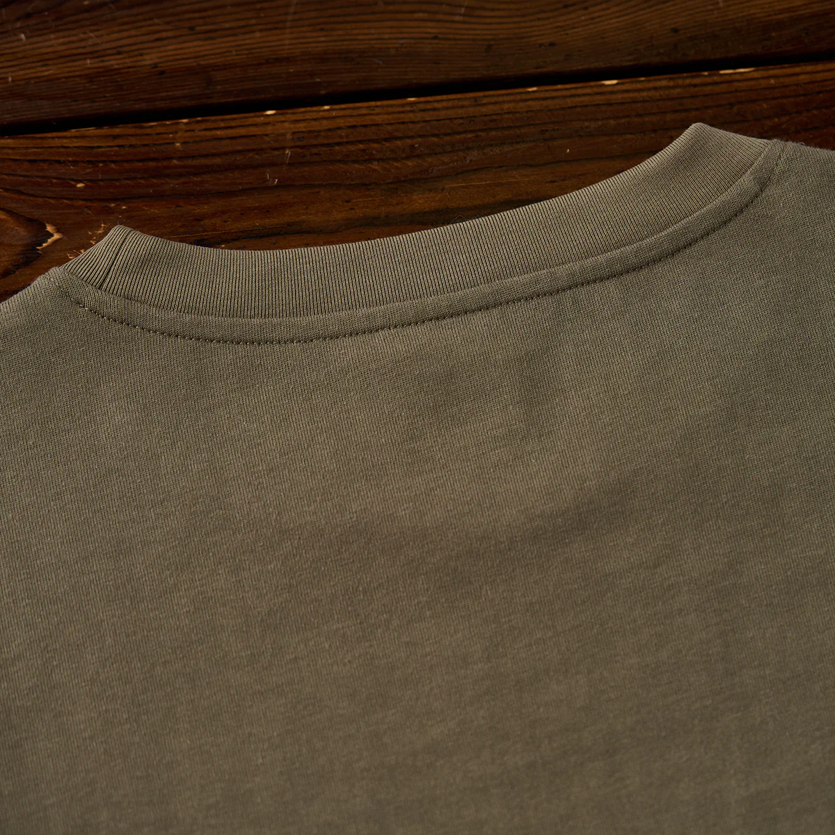 【予約】裾ドローコード付き　レトロストライプ柄袖切り替えコットンTee - Image 16