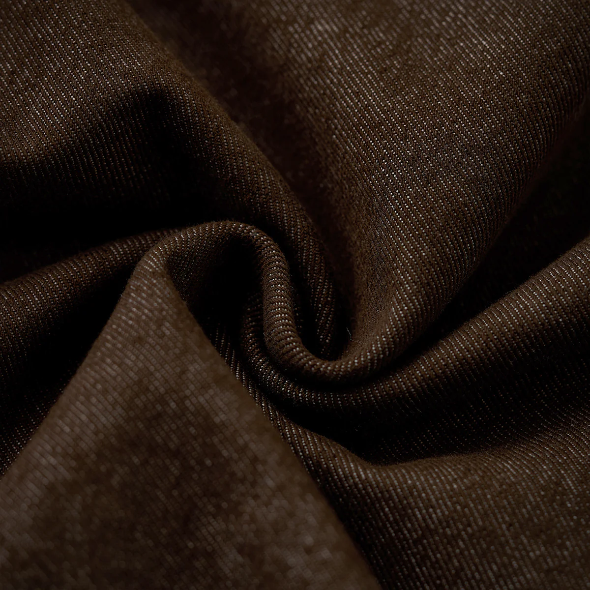 「Karaku」刺繡ロゴ 裏エスニック調柄デニムオープンカラーシャツ - Image 6