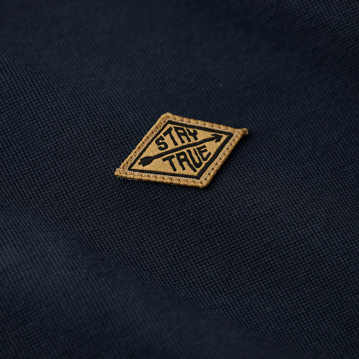 「STAY TRUE」刺繍ワッペン 裾ドローコードワッフルロンT - Image 15