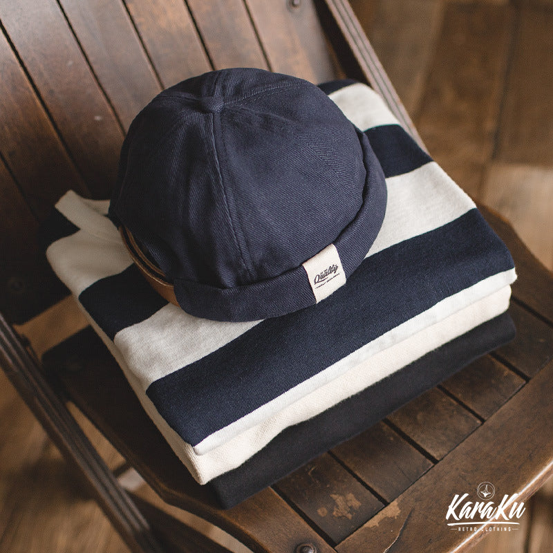 French Style デニムセーラー・ハット - Image 3