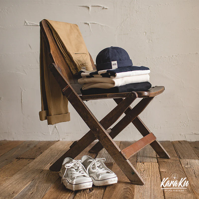 French Style デニムセーラー・ハット - Image 4