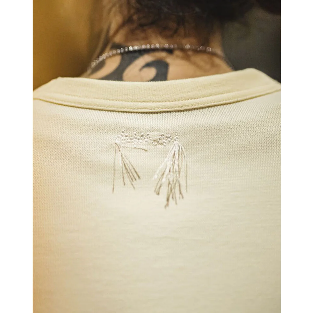 CITYBOY バック刺繍入りドロップショルダーTee - Image 9