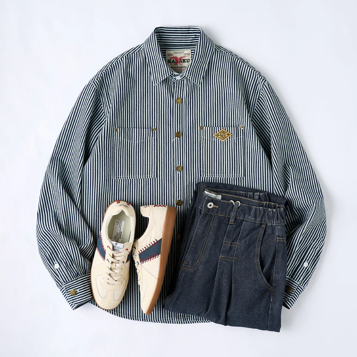 タック入り タンニンデニムパンツ - Image 15