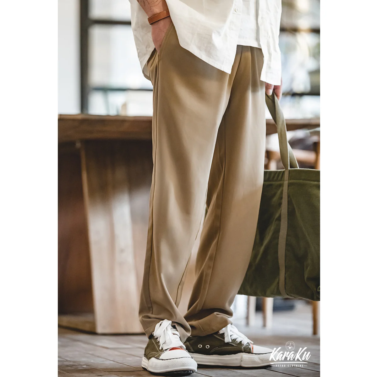 アンチリンクルカジュアルパンツ - Image 7